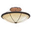 Plafonnier semi-encastré 8 lumières 72 "Commerce