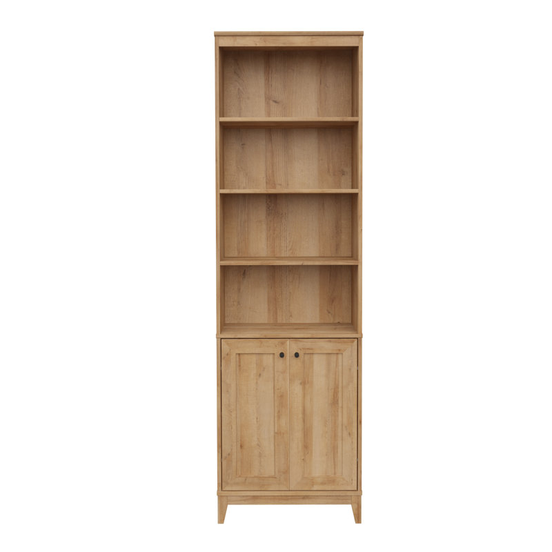 Bibliothèque Gonroff l 23,75 po x H 79,50 po x P 12,25 po, Chêne