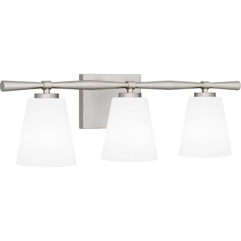 Arkeia 3 - Light Dimmable Vanity Light, Silver