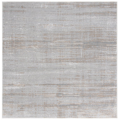 Abstract Grey Area Rug