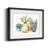 Summer Succulents I - Matted and Framed Under Acrylic Glass, Set of 2, Large Living Room Wall Art-1504792333-1504788540