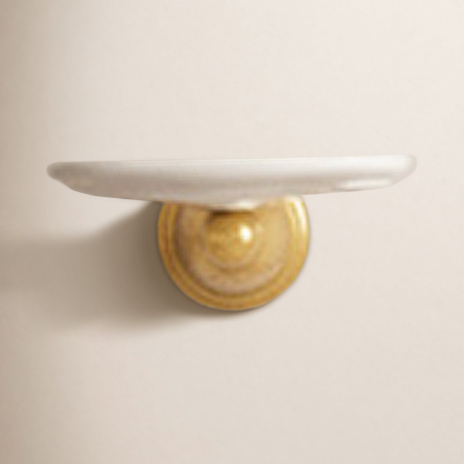 Heritage Toothbrush Holder, Polished Brass