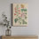 Salvia Florals I, reproduction d'art sur toile