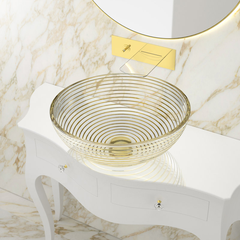 Lavabo de salle de bain vasque circulaire Echo Maestro