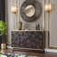 Buffet en bois massif clair et luxueux-104366973