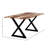 Hosteen Double Pedestal Live Edge Dining Table-32736079-130779285-130779288