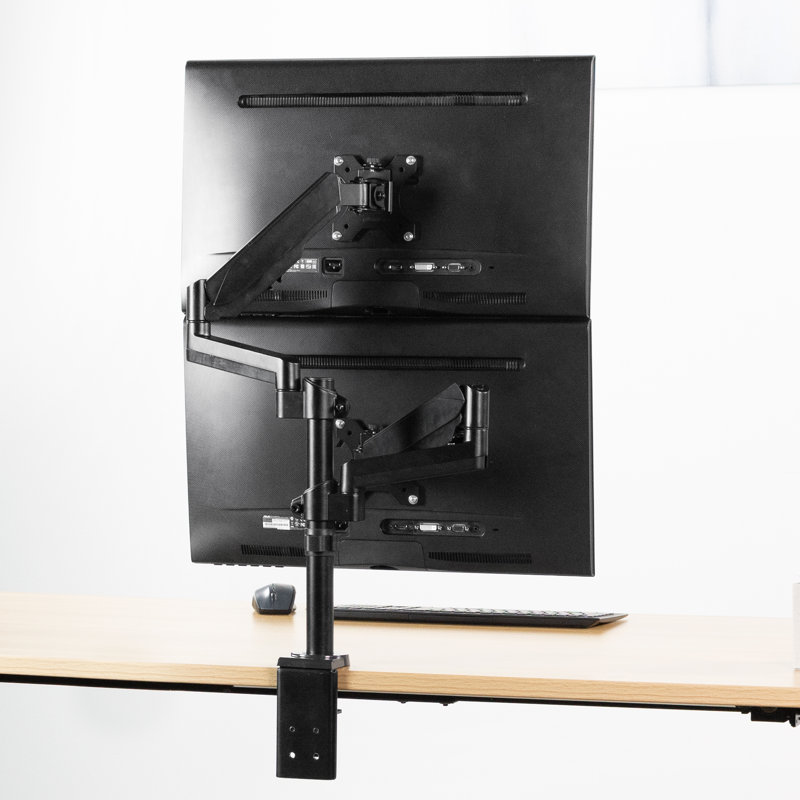 Bras de moniteur pneumatique simple pour support de bureau
