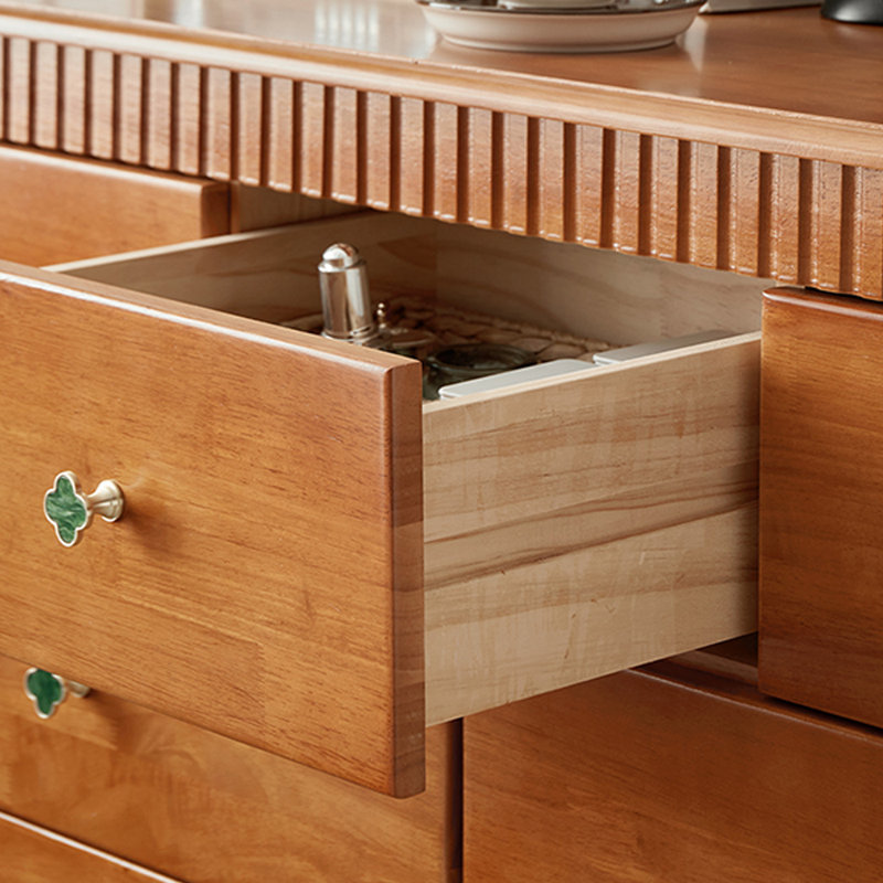 Commode d'appoint à grande capacité American Style, Brun