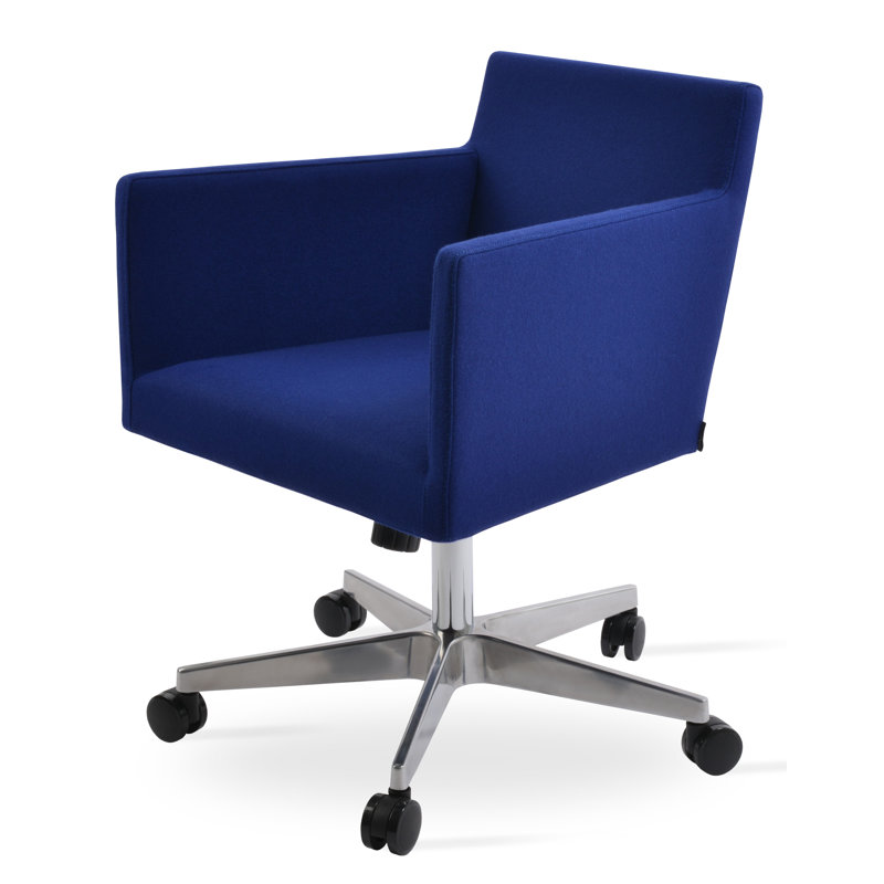 Harput Task Chair, Royal Blue Camira Wool