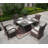 Barcomb Wicker/Rattan 4 - Person Seating Group With Cushions
