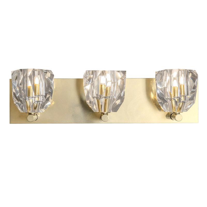 Gatsby 3 - Light Dimmable Vanity Light, Modern Brass