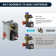 Shower Systems With 11.8"Rain Shower And High Pressure Handheld, 3 Body Jet Faucet, Rough In-Valve