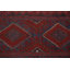 Tapis rouge et bleu Tribal Traditional