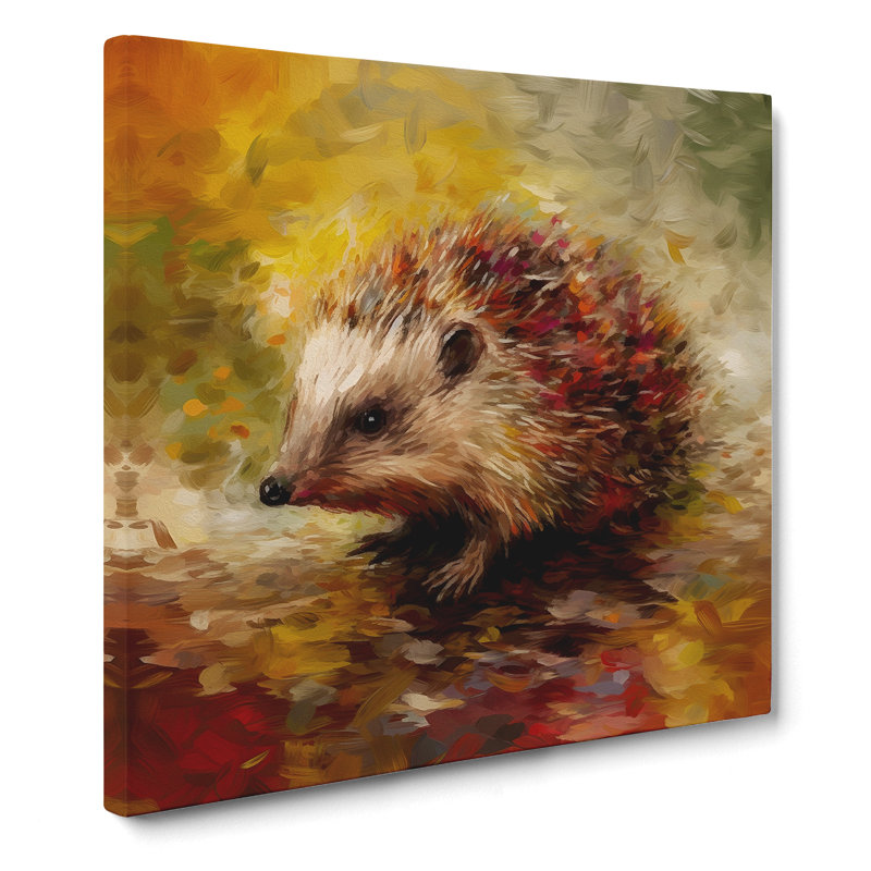 Hedgehog Impressionism No.2 - Print