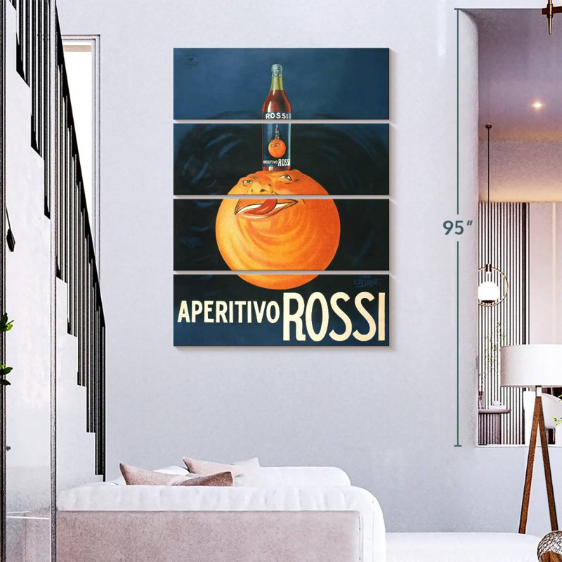 Apéritif Rossi, H 63 po x l 45 po