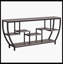 Console industrielle, canapé d'entrée 70,9 "avec tablettes-1297024453