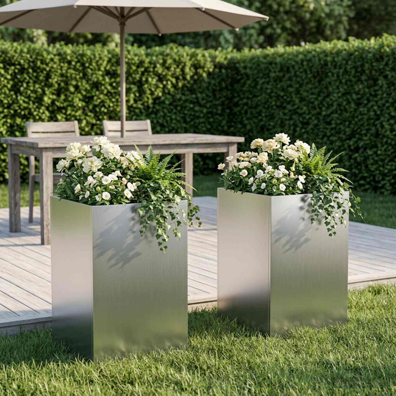 Planter, 50cm H x 30cm W x 30cm D, 2