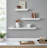 The Sadie 3 Piece Shelf Set White, 1 each 18" 24" 36"-124918914