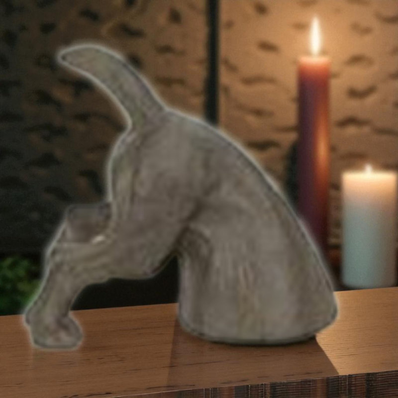 Cast Iron Dog Door Stop