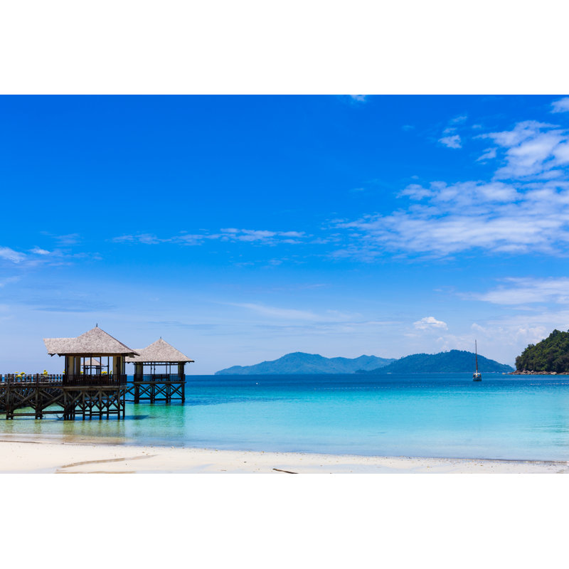 Resort And Tropical Islands - Wrapped Canvas Print, 81cm H x 122cm W x 3.8cm D