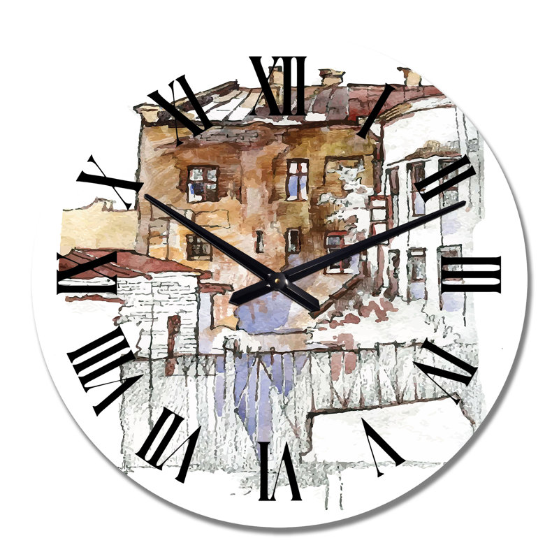 Horloge murale très grande, Moyen