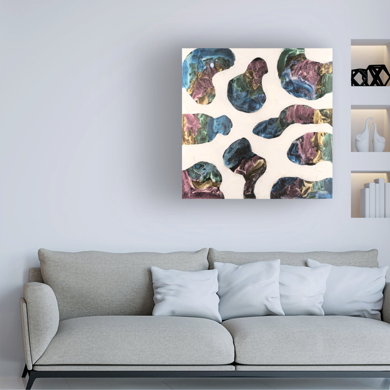 Art mural sur toile Wrought Studio ™ Michael Willett Prism Effect II, H 14 po x l 14 po