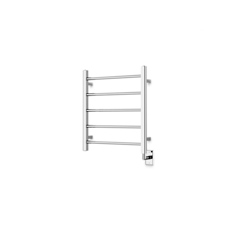 Ryton Wall Mount Electric Towel Warmer, Chrome, 26" H x 24" W x 5.19" D