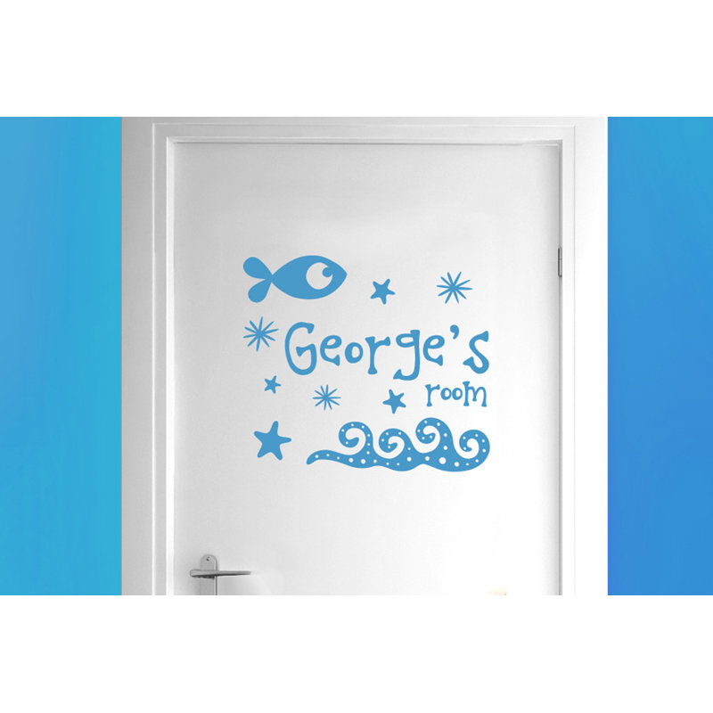 Nautical & Beach Wall Decal, Blue