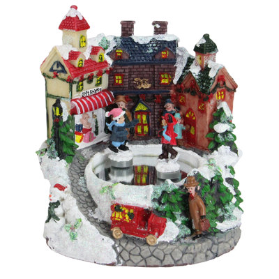 Boîte à musique de Noël 6,5 po
