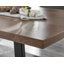 Modern Marble And Silver Dining Table Set With 6 Luxury Velvet Dining Chairs-87467082-87467076