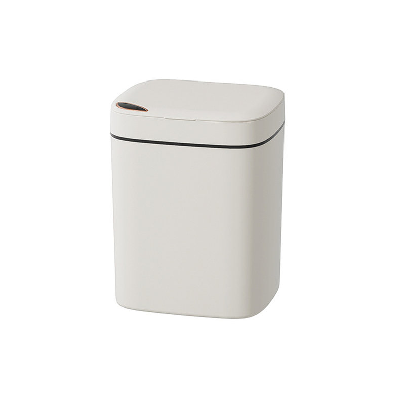 Poubelle avec couvercle automatique 3 modes 14L sans piles