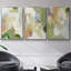 Verdure I, ensemble de 3 toiles encadrées sur toile-97946593-97946594