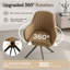 Velvet Upholstered Side Chair-63294278-63294283-63294288