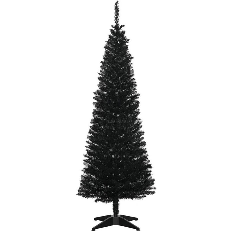 Artificial Pencil Christmas Tree (Black), Black