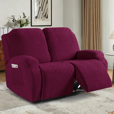  Housse pour canapé inclinable et extensible 2 places Wald