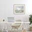 «Morning Mood Impression», reproduction sous verre encadrée, design par Lanie Loreth-1239500122-1239500120