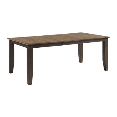 Boise Extendable Maple Solid Wood Dining Table