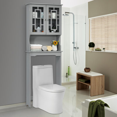 Kulvir Freestanding Over the Toilet Storage