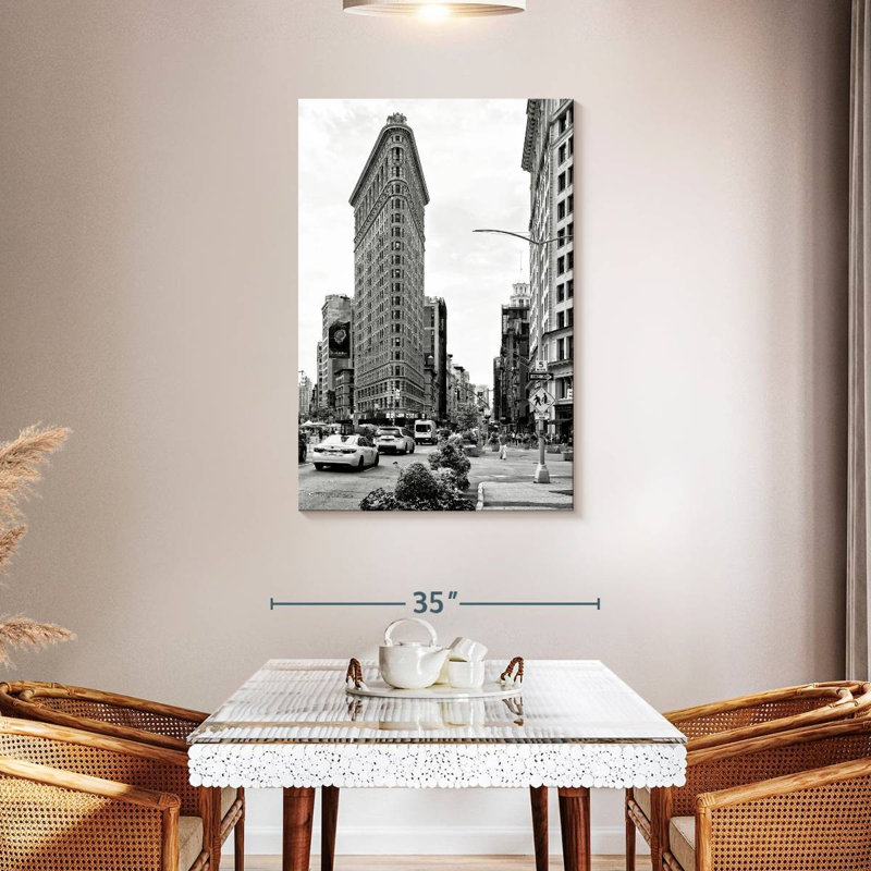 Sireci Manhattan Flatiron Building, 45" H x 30" W