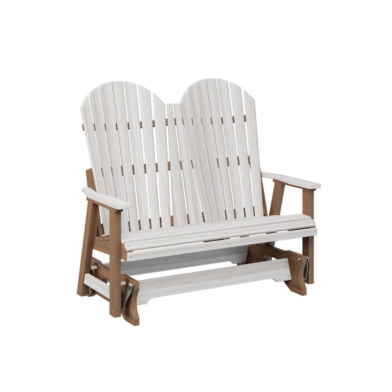 Fauteuil coulissant berlinois berlinois, Seashell Top/Antique Mahogany Base