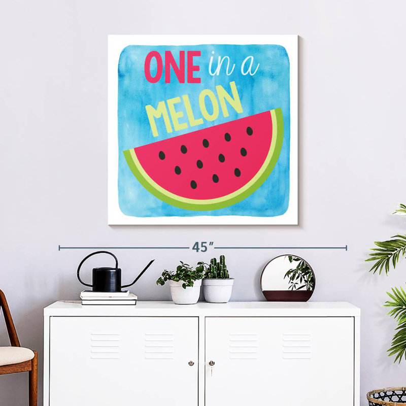 Ketti Melon Puns, 30" H x 30" W