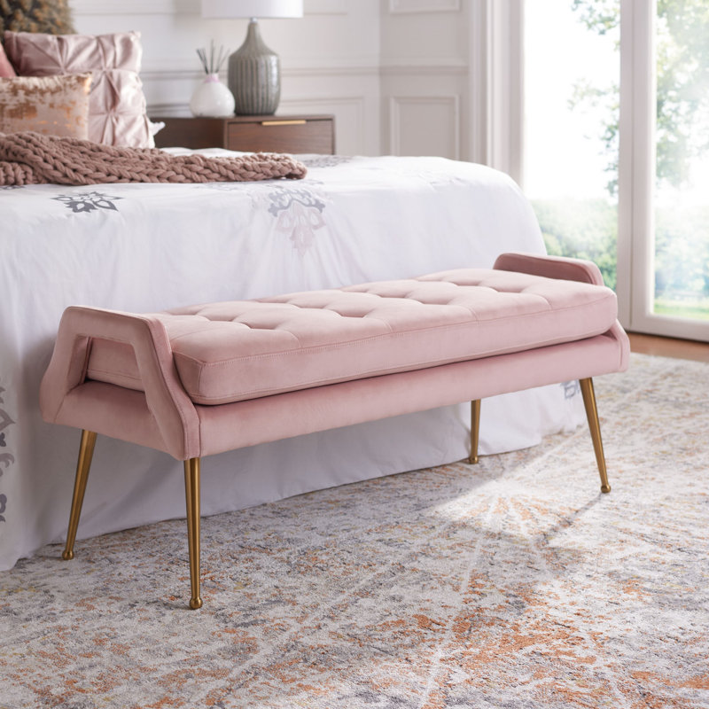 Banc rembourré Corey-Taylor, Rose
