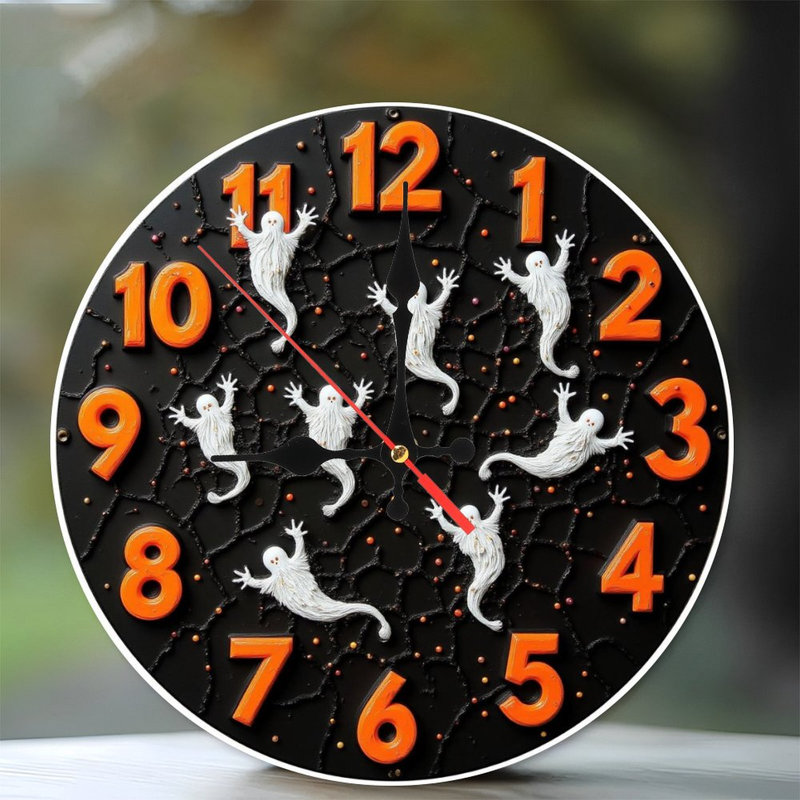 Horloge d'Halloween