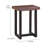 Sehnaz Solid Wood Counter Stool