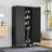 75.2"H*36"W*18"D Tall Metal Garage Stoarge Cabinet Tools with Five Adjustable Shelves for Mulitpurpose-191969980