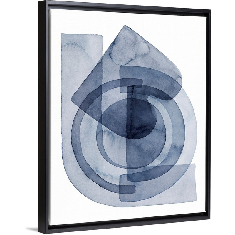 Print, Black Framed, 16" H x 13" W x 1.75" D