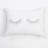 Eyelash Cotton Throw Pillow