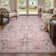 Tapis floral ultra doux et lavable