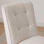 Ensemble de table de salle à manger pour 4 personnes avec table ronde solide et 4 chaises rembourrées avec pieds solides-1707109843