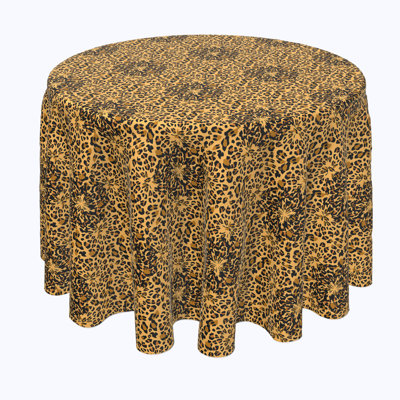 Worceer Animal Print Round Tablecloth